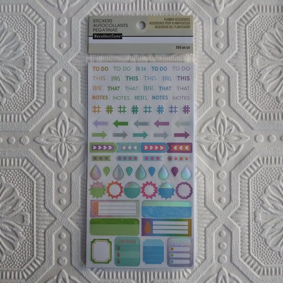 Recollections Planner Accessories (355 pc) - Picture 1 of 4